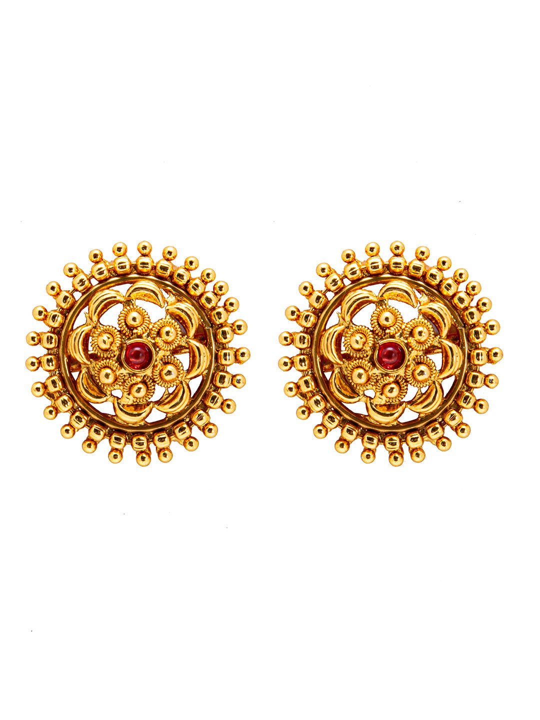 Traditional Gold Plated Stud Earring JewelSthan®
